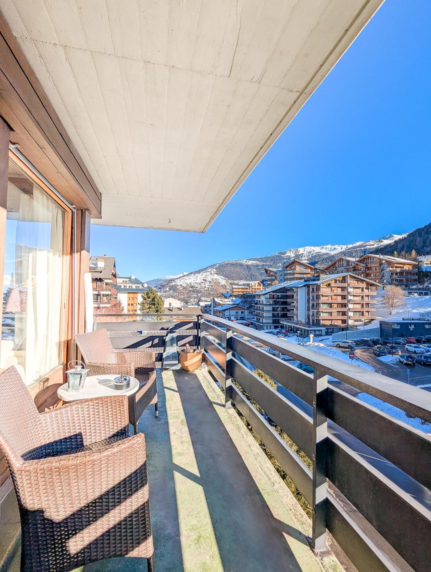 Center Of Nendaz ! Apartment 3 Rooms With Balcony ภายนอก รูปภาพ