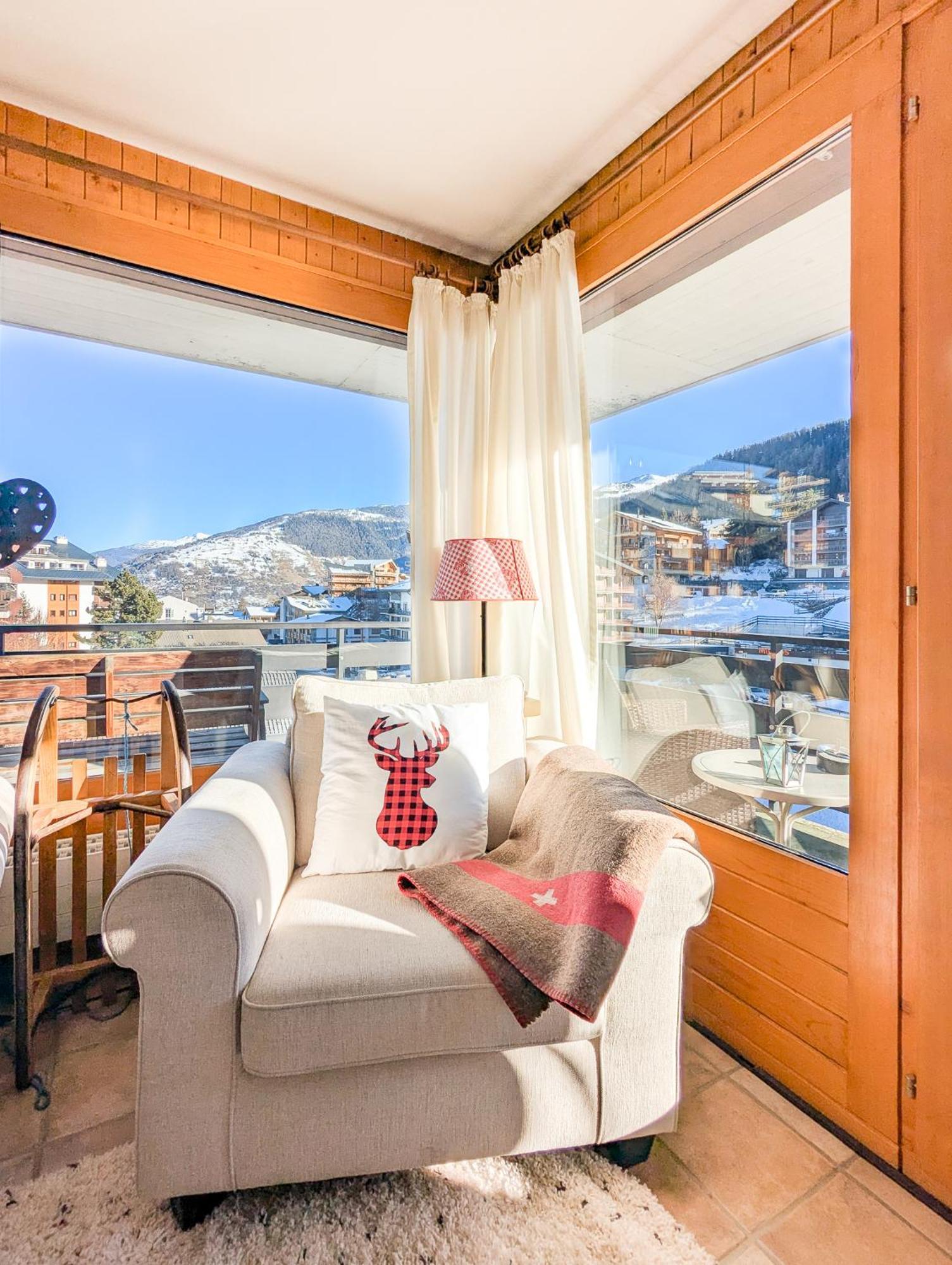 Center Of Nendaz ! Apartment 3 Rooms With Balcony ภายนอก รูปภาพ